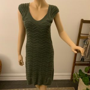 Olive Knit Athleta Dress